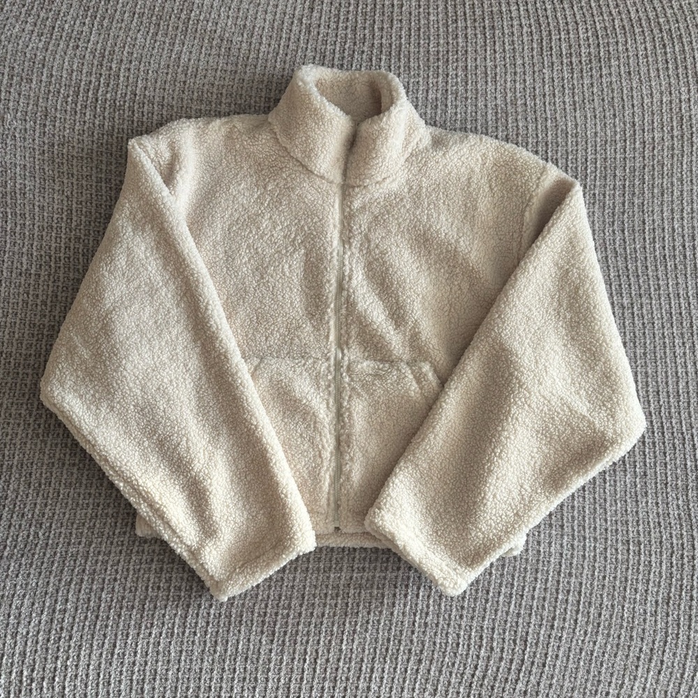 Cozy Cream Sherpa Jacket